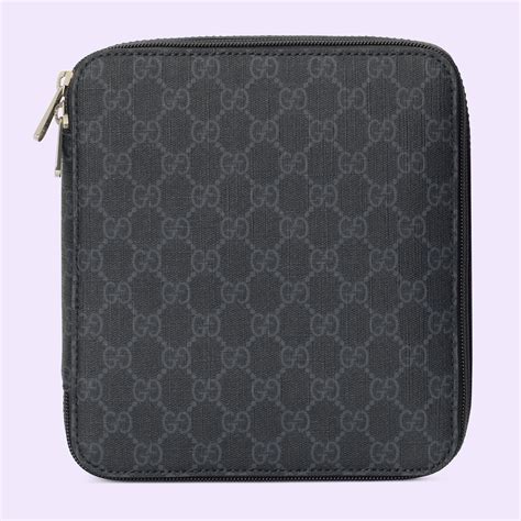 gucci packing cube|GG medium packing cube in black Supreme .